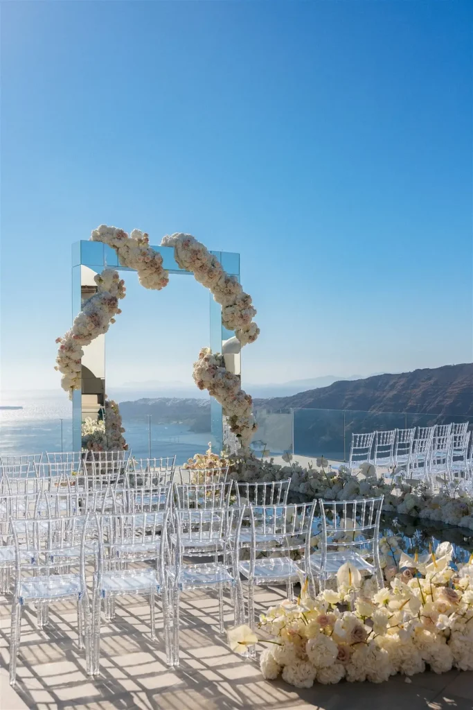 glamourous wedding santorini greece jpg 2