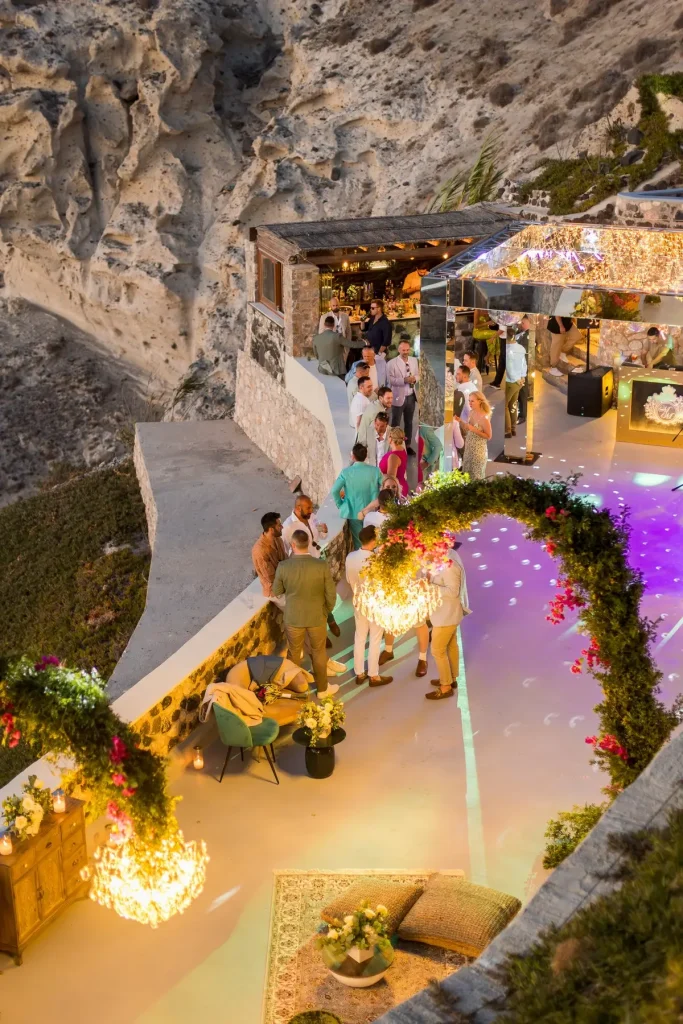 green theme samesex wedding santorini greece jpg 16