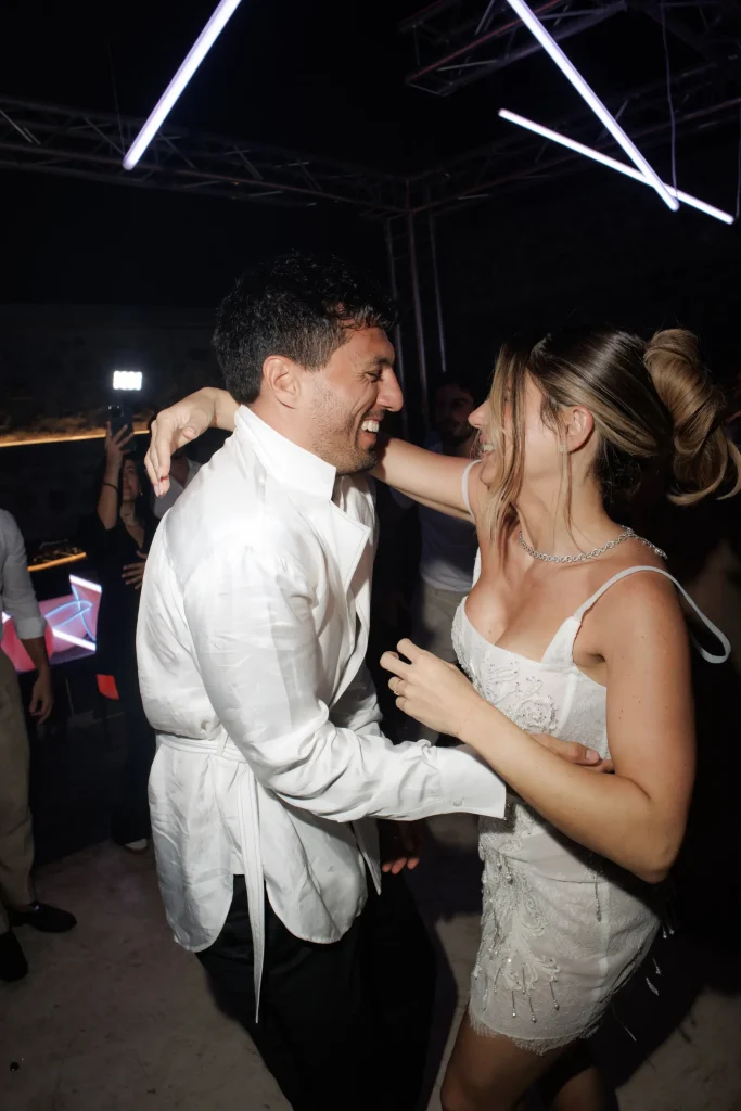 modern luxury wedding ceremony santorini caldera95jpg