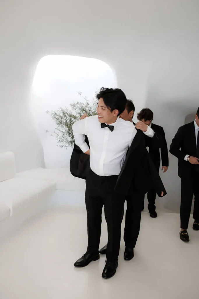 chic elegant wedding santorini greece jpg 1