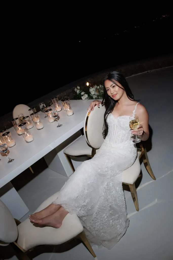 chic elegant wedding santorini greece jpg 18