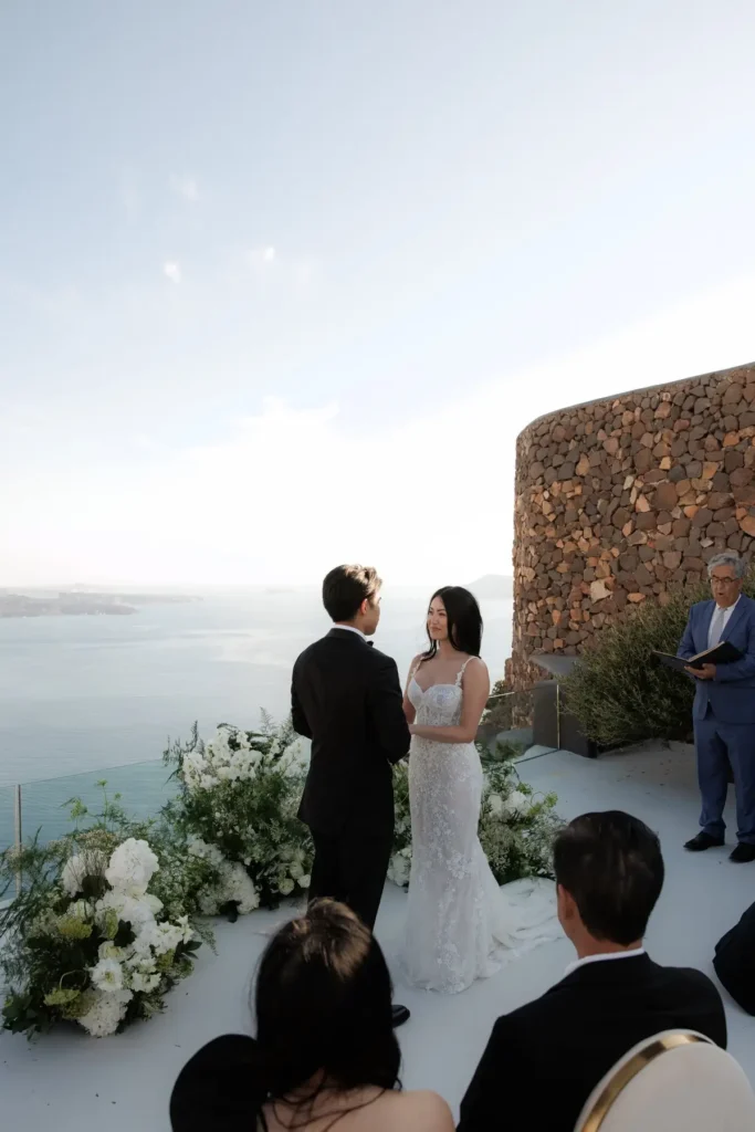 chic elegant wedding santorini greece jpg 7