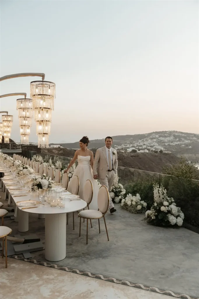 elegant wedding santorini greece jpg 11