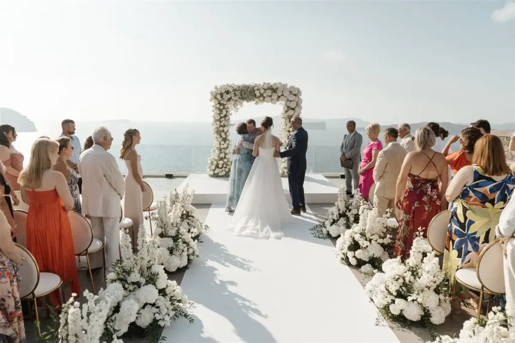 elegant wedding santorini greece jpg 3