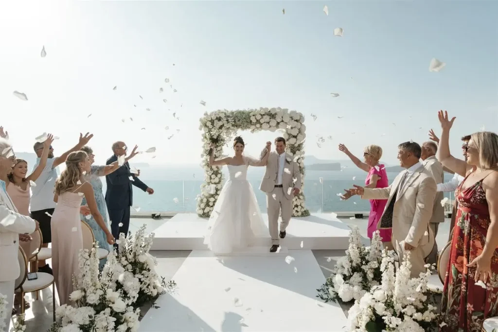 elegant wedding santorini greece jpg 5