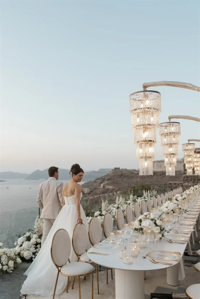 elegant wedding santorini greece jpg 9